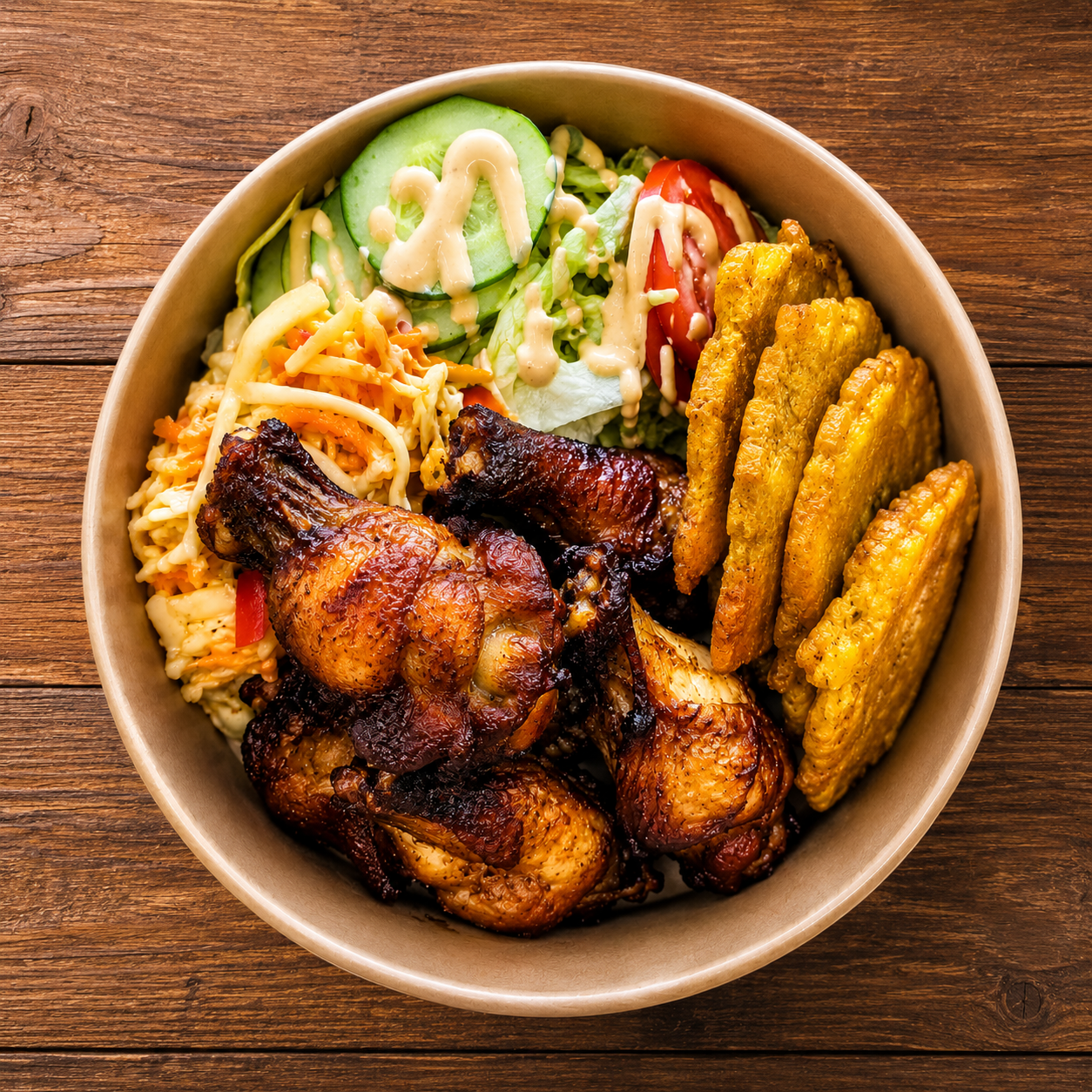 Bananes pesées au poulet